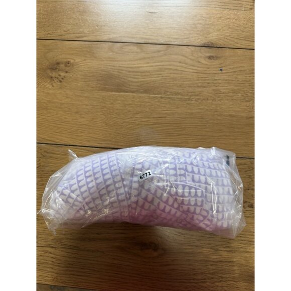 LulaRoe Women Size Large Open Front Cardigan Pockets Purple White Teacher Spring - Picture 12 of 12